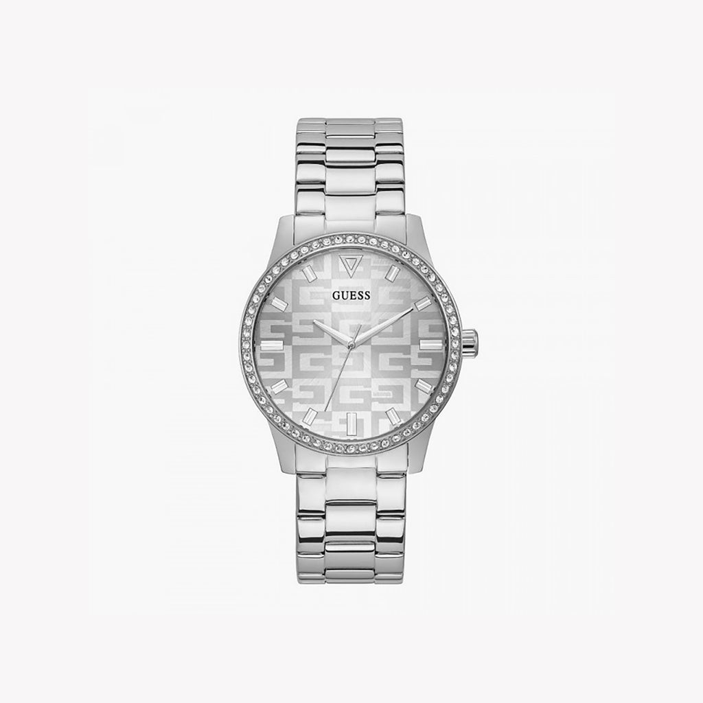 GUESS GW0292L1 SLEEK ELEGANCE - MODERN STAINLESS STEEL TIMEPIECE FOR ALL OCCASIONS