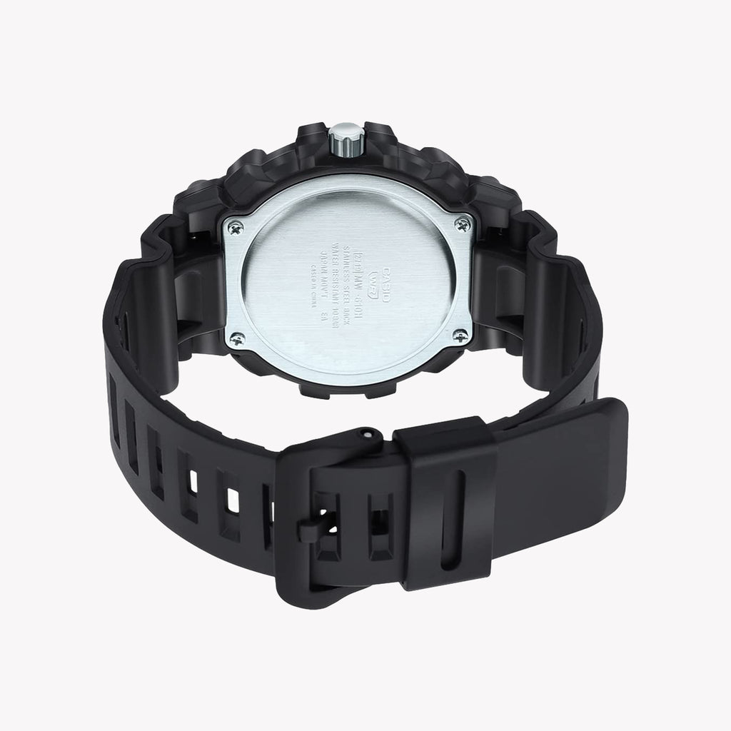 CASIO MW-610H-1AV ADVENTURE TIME - STYLISH SPORT MEN'S WATCH WITH BLACK RESIN BAND-i-Watch-5