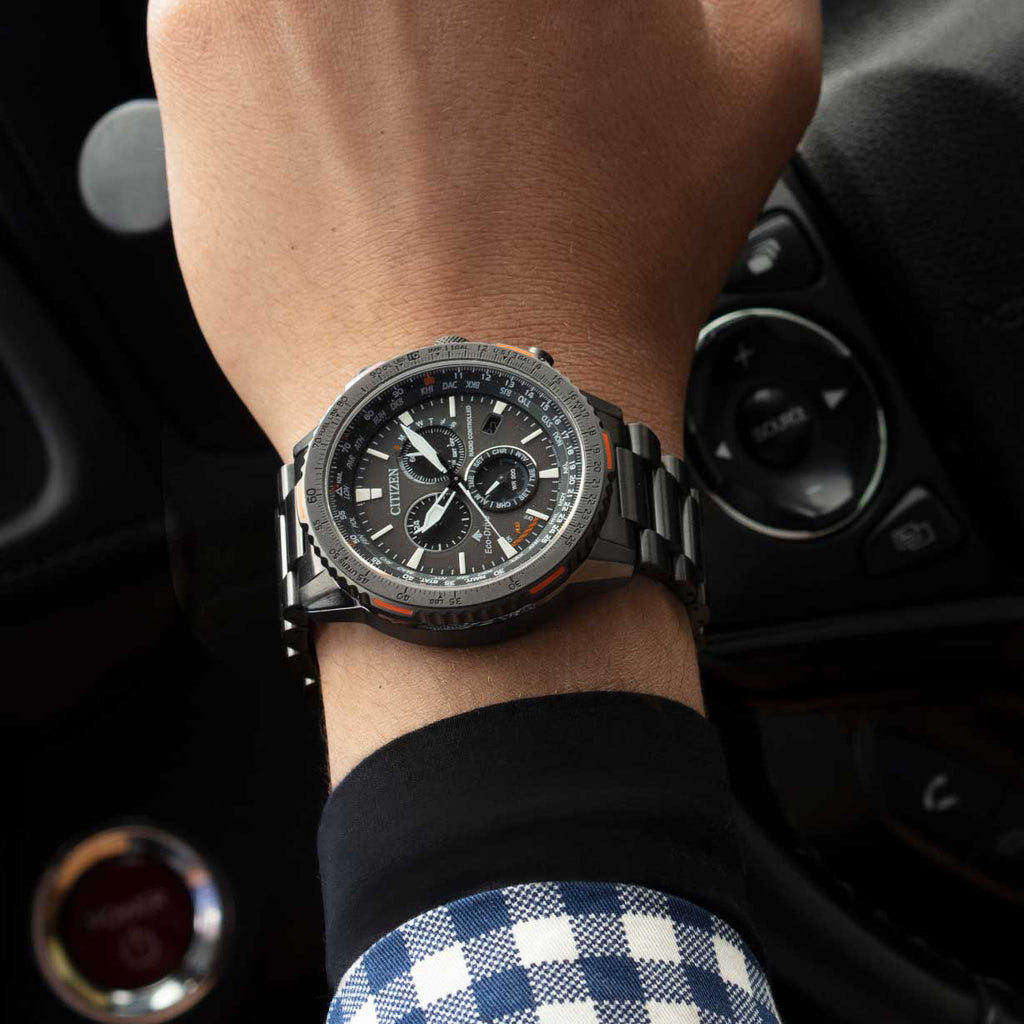 CITIZEN CB5007-51H ECO-DRIVE MEN’S TIMEPIECE - BOLD BLACK DESIGN & UNMATCHED PRECISION-i-Watch-3