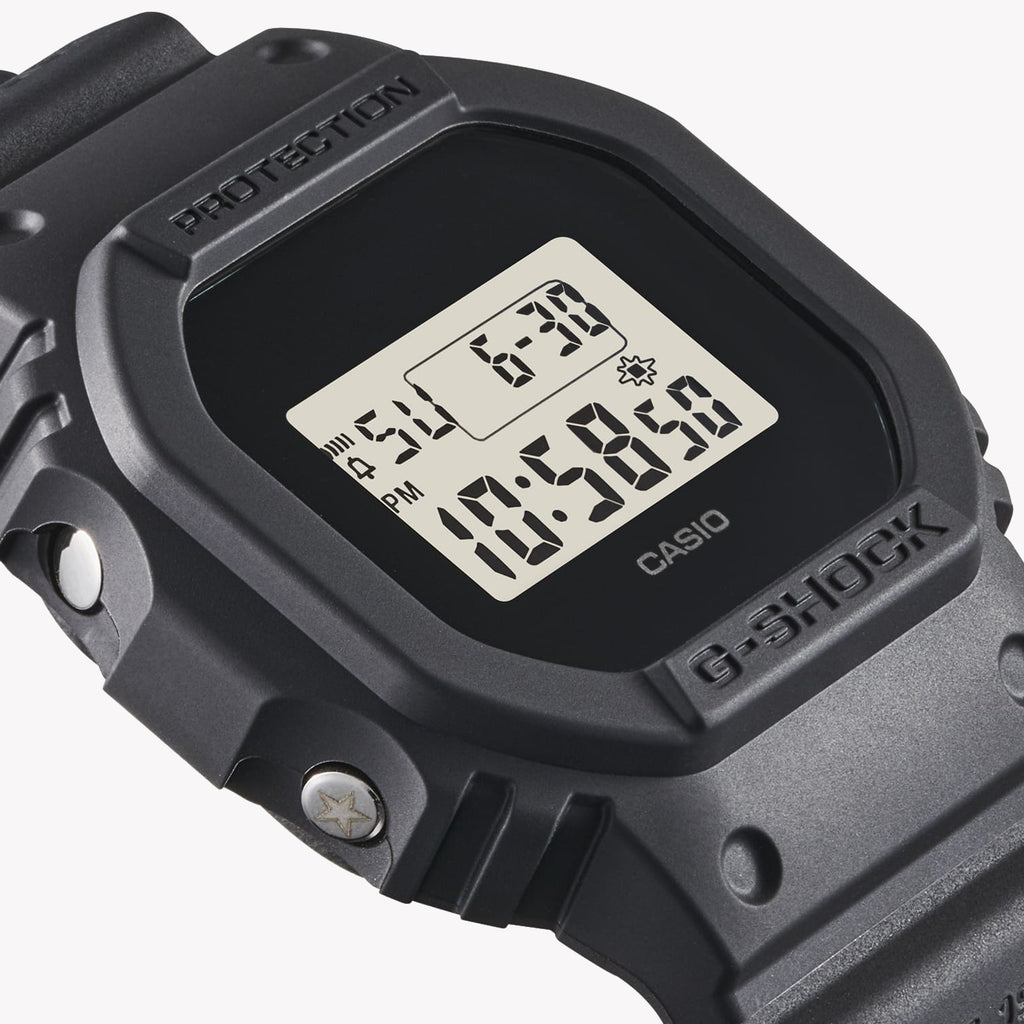 CASIO G-SHOCK DWE-5657RE-1ER RUGGED VERSATILITY - ULTIMATE ADVENTURE DIGITAL WATCH with black resin band & bold features.-i-Watch-5