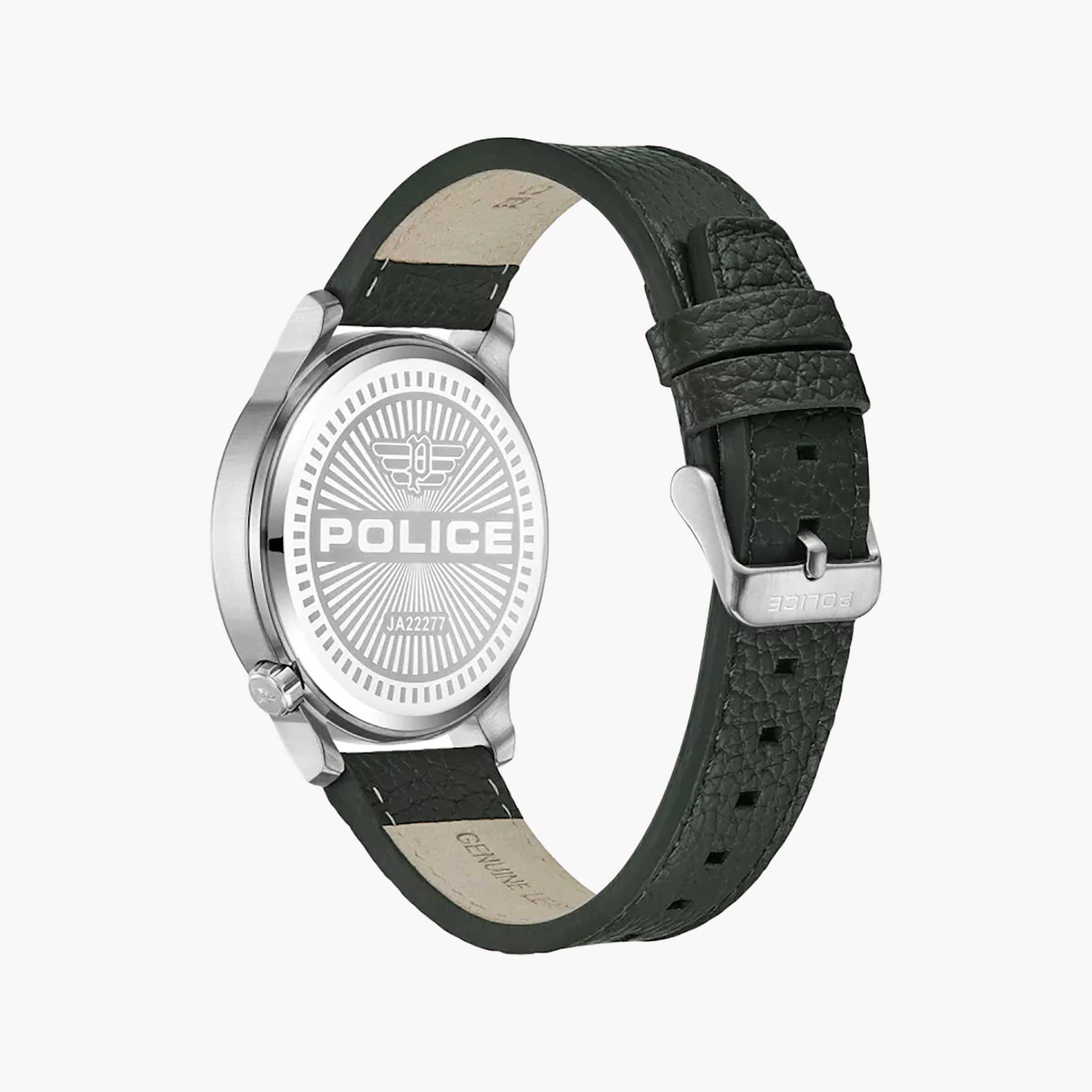 POLICE PEWJA2227703 - MODERN MASCULINITY TIMEPIECE - STYLISH SILVER & BLACK DESIGN