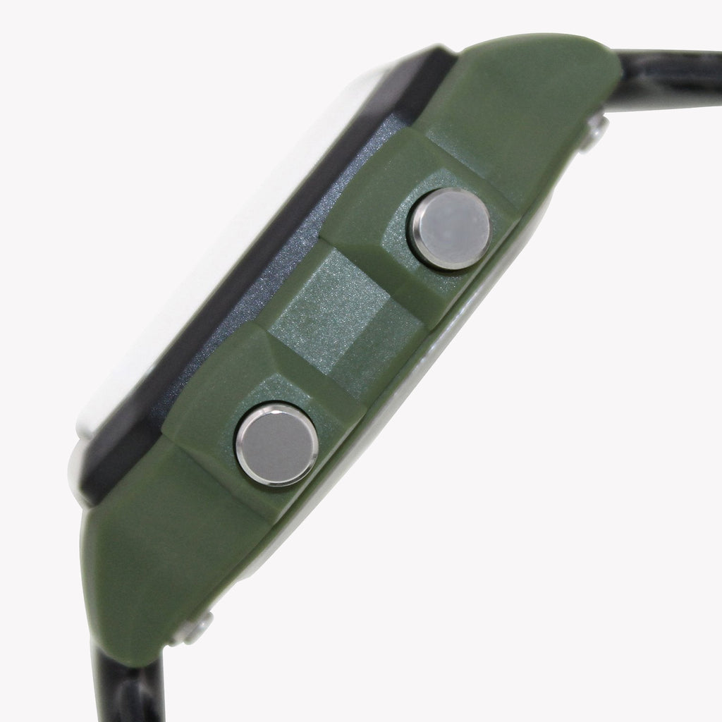 CASIO AE-1200WHB-3BVDF MODERN ADVENTURER - MONTRE-BRACELET MULTIFONCTIONNELLE POUR HOMMES AVEC BOÎTIER EN RÉSINE ET BRACELET EN TISSU