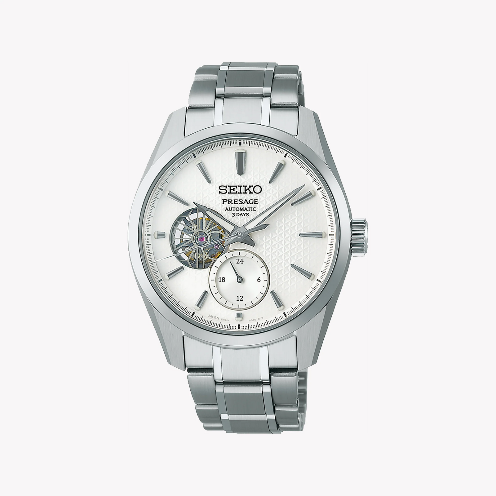 Seiko Men's Stainless Steel Watch, White Dial | Spb415j1 by i-watch