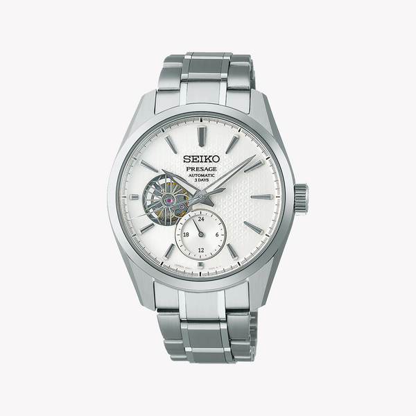 Seiko Men's Stainless Steel Watch, White Dial | Spb415j1 by i-watch