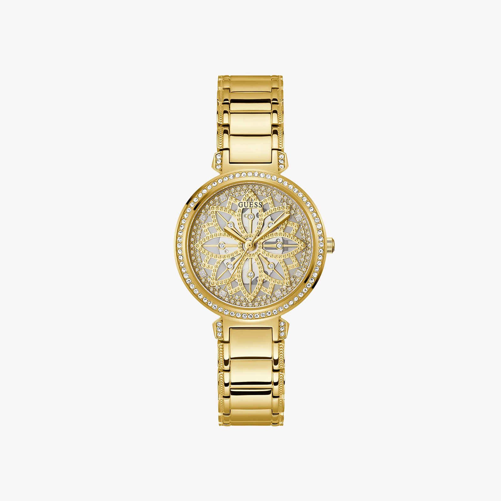 Guess Women's Gold Watch, Champagne Dial | Gw0528l2 by i-watch
