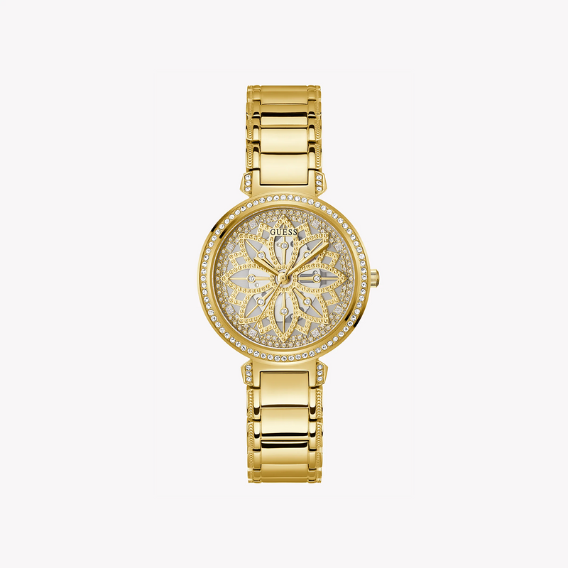 Guess Women's Gold Watch, Champagne Dial | Gw0528l2 by i-watch