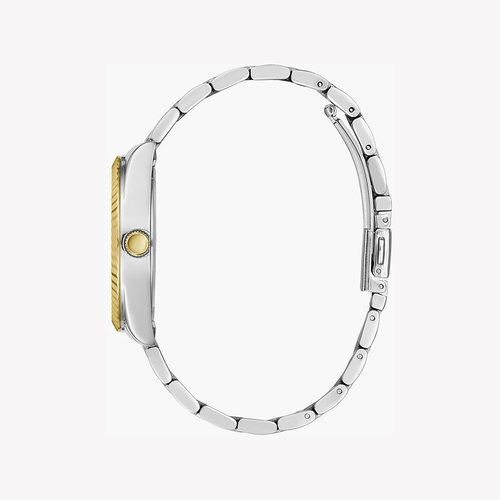 GUESS GW0308L5 - VIBRANT CHIC DESIGN - GOLD/SILVER STAINLESS STEEL WOMEN'S WATCH WITH GREEN DIAL-i-Watch-2