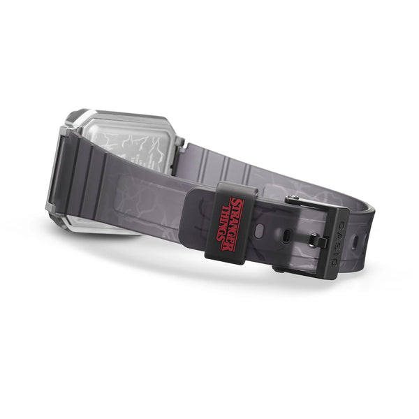 Casio Men's Silver Resin Watch, Black Band | A120west-1a by i-watch