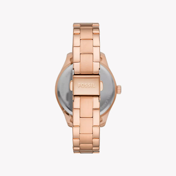 Fossil Women's Rose Gold Watch, Stainless Steel | Bq3691 by i-watch