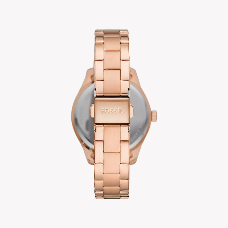 Fossil Women's Rose Gold Watch, Stainless Steel | Bq3691 by i-watch