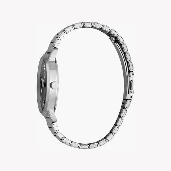Esprit Women's Silver Stainless Steel Watch, Black Dial | Es1l179m0035 by i-watch