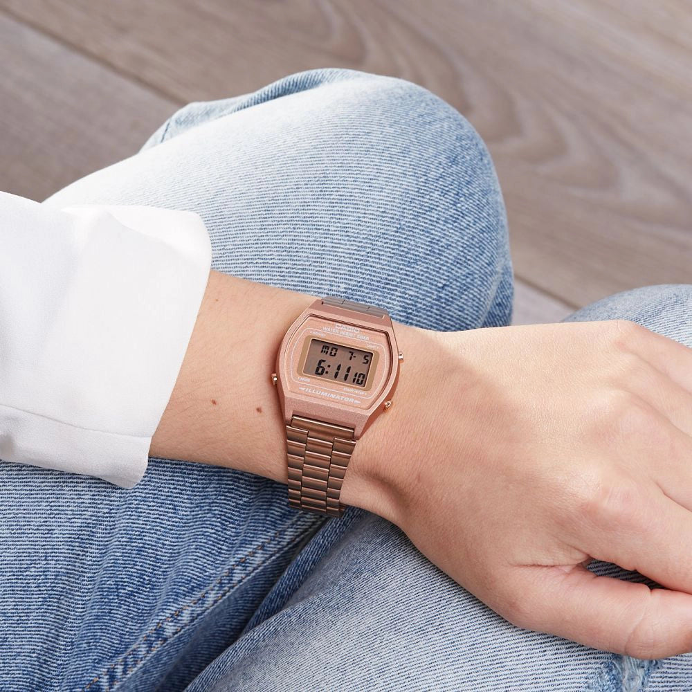 CASIO B-640WC-5AEF - VERSATILE STYLE & FUNCTIONALITY UNISEX WATCH WITH RESIN CASE & METAL STRAP-i-Watch-4