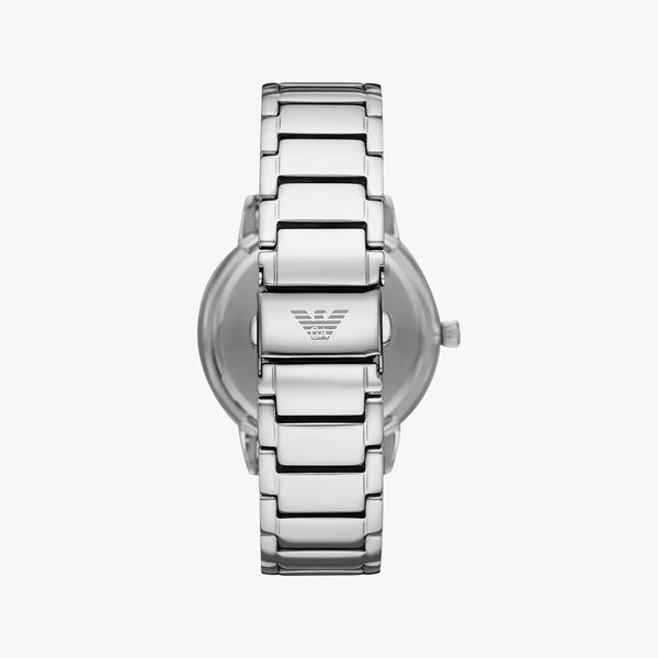 Emporio Armani Men's Silver Watch, Black Dial | Ar11310 by i-watch