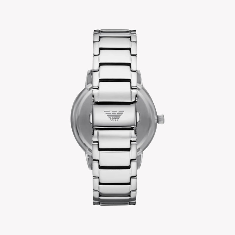Emporio Armani Men's Silver Watch, Black Dial | Ar11310 by i-watch