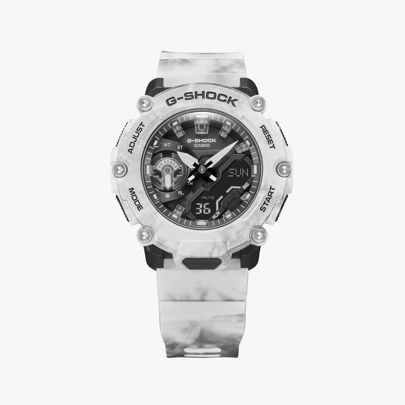 G-Shock Men's White Resin Watch, Digital Dial | Ga-2200gc-7adr by i-watch