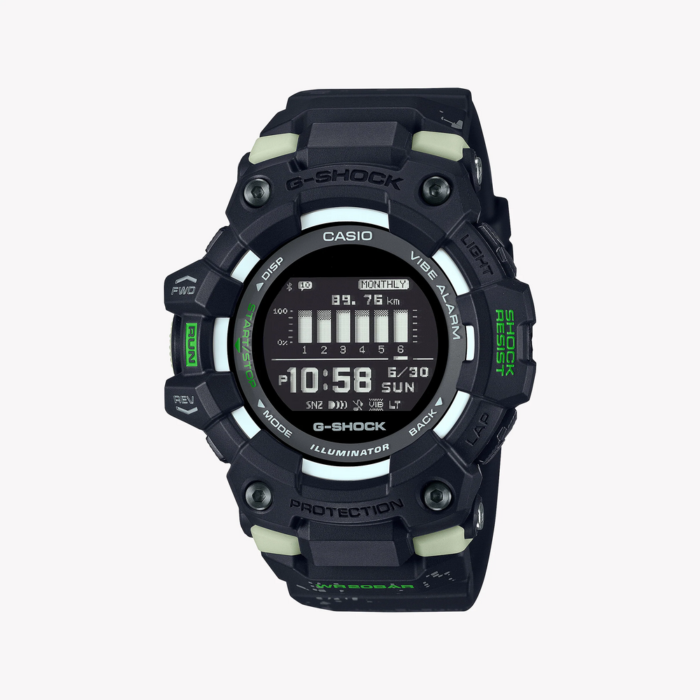 G-Shock Men's Black Resin Watch, Digital Dial | Gbd-100lm-1dr by i-watch