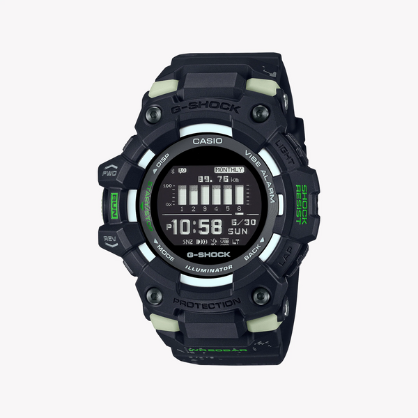 G-Shock Men's Black Resin Watch, Digital Dial | Gbd-100lm-1dr by i-watch