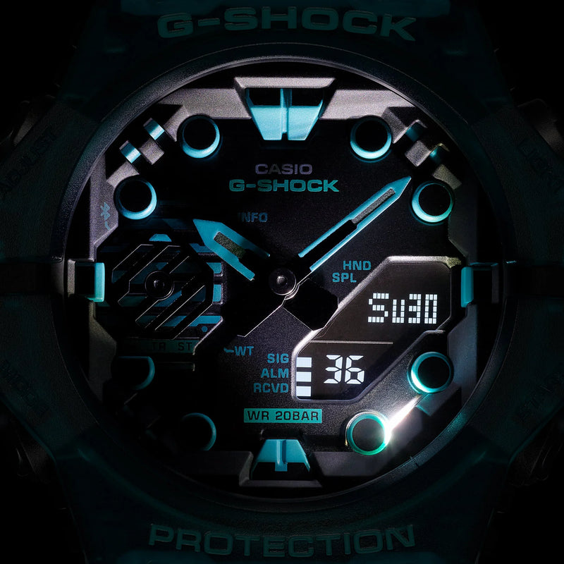 G-Shock Men's Blue Resin Watch, Carbon Core Guard | Ga-B001g-2adr by i-watch