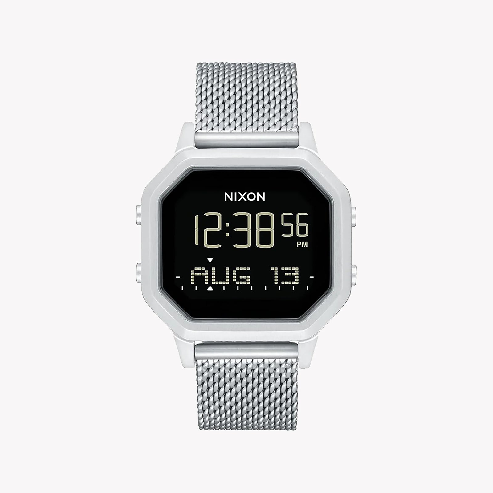 Nixon Women's Silver Stainless Steel Watch, Digital Dial | A1272-1920 by i-watch