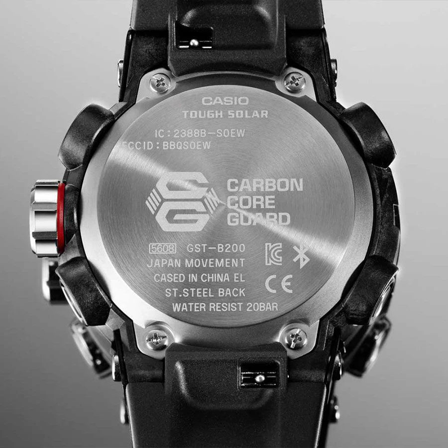 Casio G-Shock Gst-B200b-1adr Adventure Ready - Rugged Solar-Metal Men's Watch by i-watch