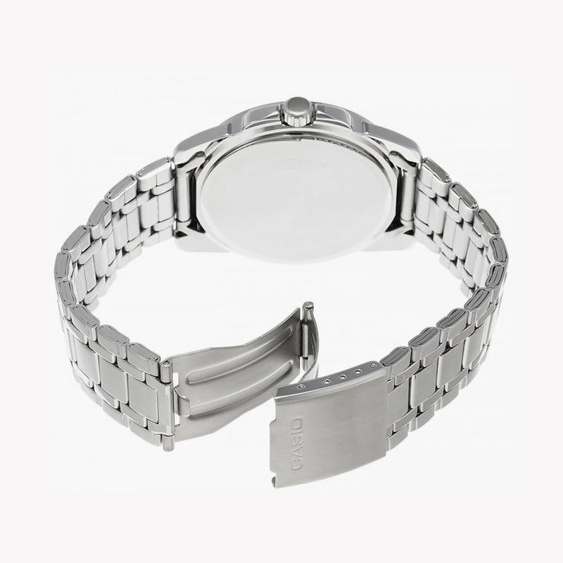 Timeless Elegance Men's Silver Watch, Stainless Steel | Mtp-1314pd-7a by i-watch