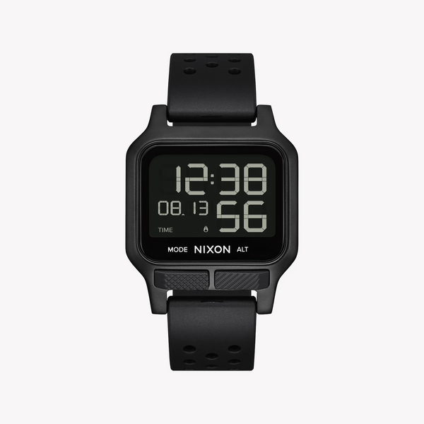 Nixon Men's Black Rubber Watch, Digital Dial | A1320-001 by i-watch