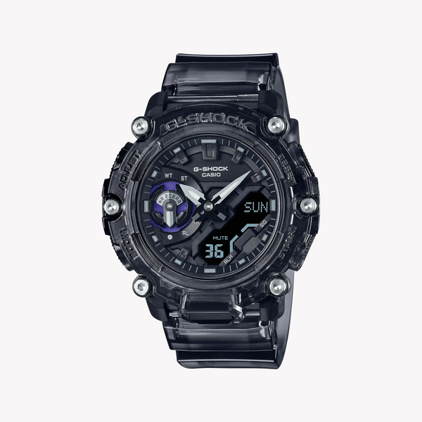 G-Shock Men's Black Resin Watch, Bold Design | Ga-2200skl-8adr by i-watch