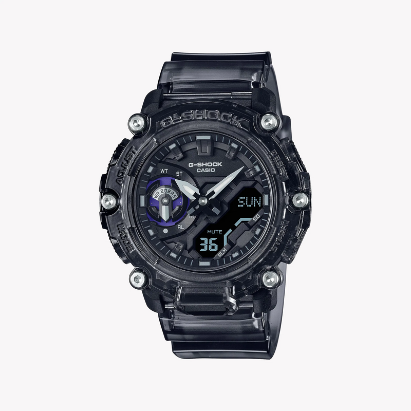 G-Shock Men's Black Resin Watch, Bold Design | Ga-2200skl-8adr by i-watch