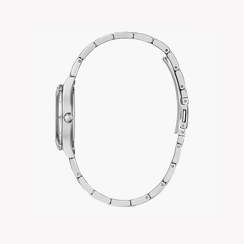 Guess Women's Silver Stainless Steel Watch, White Dial | Gw0413l1 by i-watch