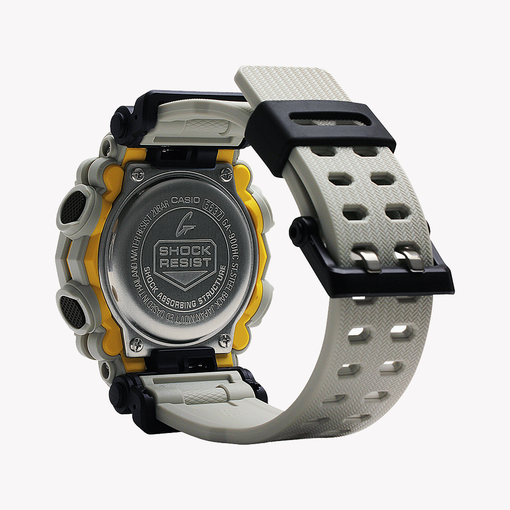 CASIO G-SHOCK GA-900HC-5ADR ADVENTURE READY - STYLISH SPORTS WATCH WITH SILVER CASE & BLACK BAND-i-Watch-2