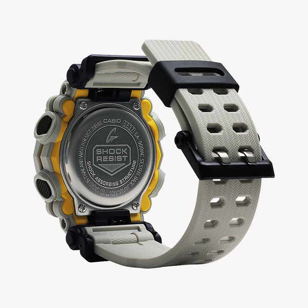 G-Shock Men's Silver Resin Watch, Black Band | Ga-900hc-5adr by i-watch