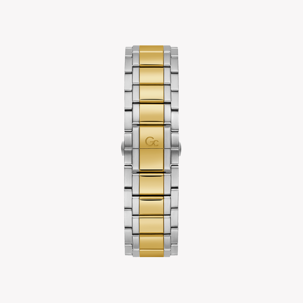 GUESS COLLECTION Z07008G9MF - ELEGANT FEMININITY TIMEPIECE WITH BOLD GREEN DIAL & GOLD/SILVER FINISH-i-Watch-3