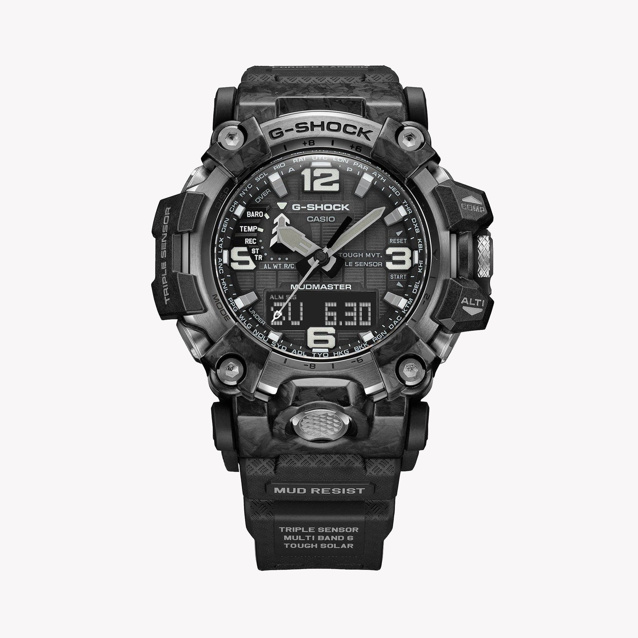 CASIO G-SHOCK GWG-2000-1A1DR - RUGGED ADVENTURER MEN’S WATCH WITH MUD & SHOCK RESISTANCE