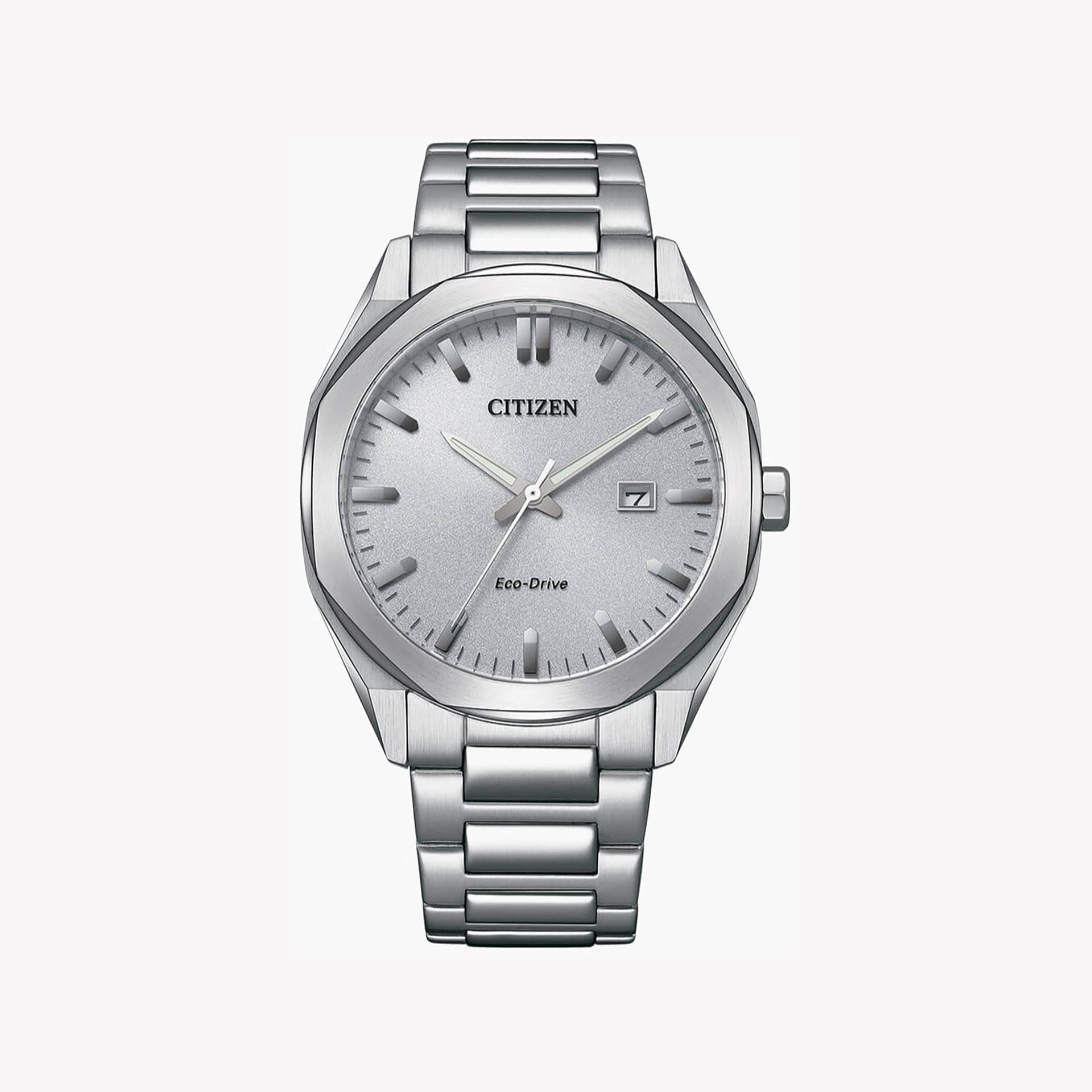 Citizen Men's Silver Stainless Steel Watch, Eco-Drive | Bm7600-81a