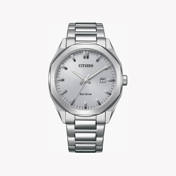 Citizen Men's Silver Stainless Steel Watch, Eco-Drive | Bm7600-81a by i-watch
