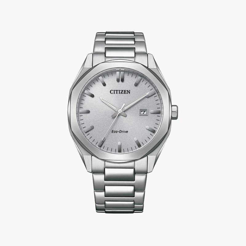 Citizen Men's Silver Stainless Steel Watch, Eco-Drive | Bm7600-81a by i-watch