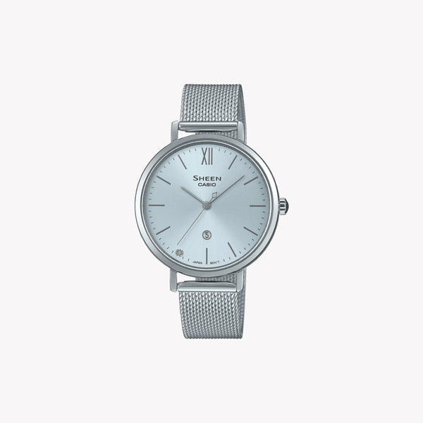 Exquisite Elegance Women's Stainless Steel Watch, Mesh Strap | She-4539sm-2auer by i-watch