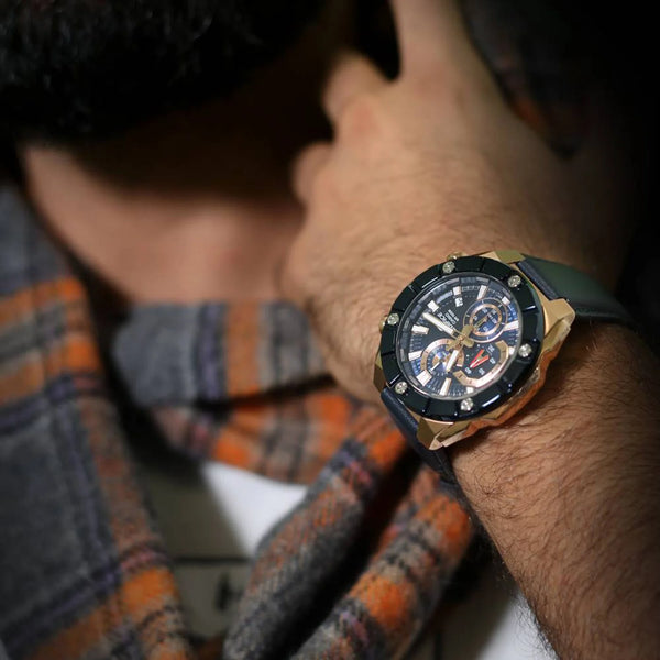 Edifice Efr-558rg-1a Rose Gold & Gray - Timeless Elegance For The Modern Man by i-watch