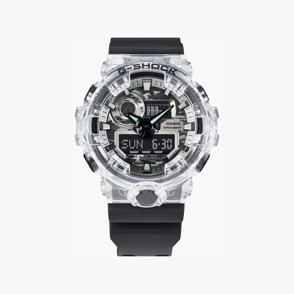 G-Shock Men's Silver & Black Resin Watch | Ga-700skc-1adr by i-watch