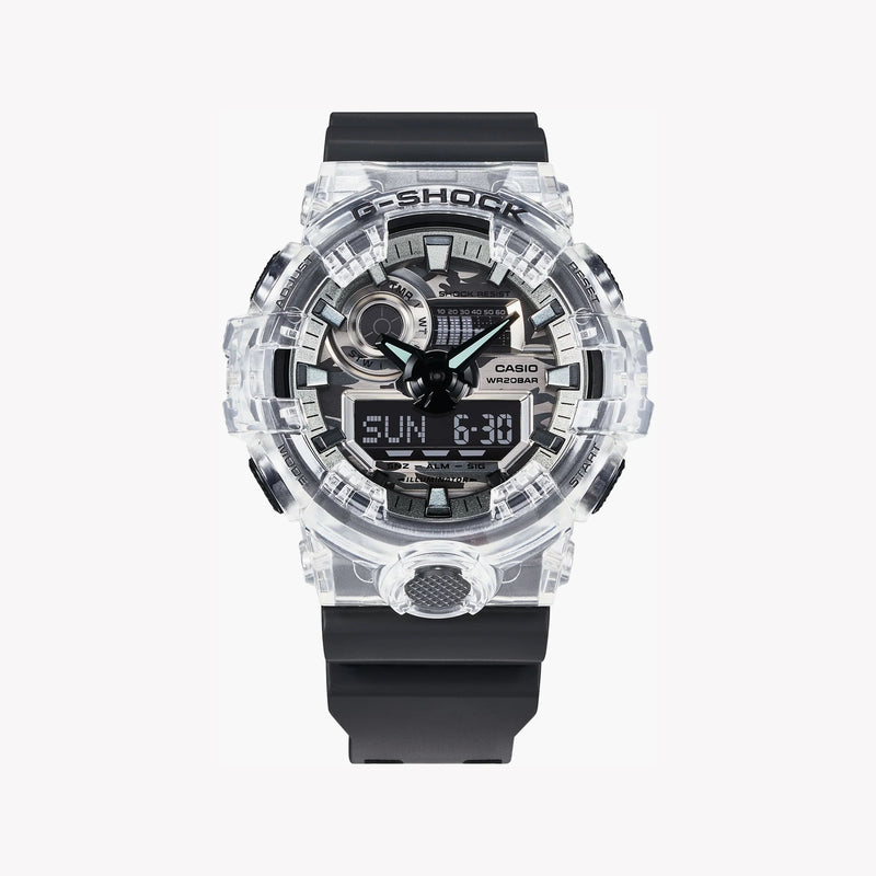 G-Shock Men's Silver & Black Resin Watch | Ga-700skc-1adr by i-watch