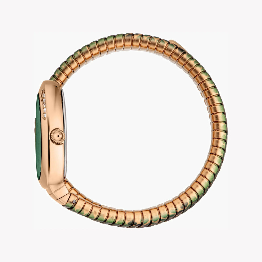 Just Cavalli Women's Rose Gold Watch, Green Dial | Jc1l251m0075 by i-watch