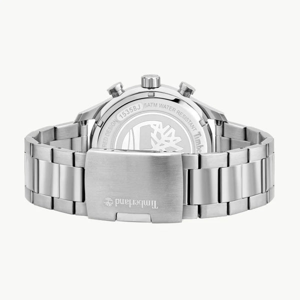Timberland Men's Silver Stainless Steel Watch, Blue Dial | Tbl15358js03m by i-watch
