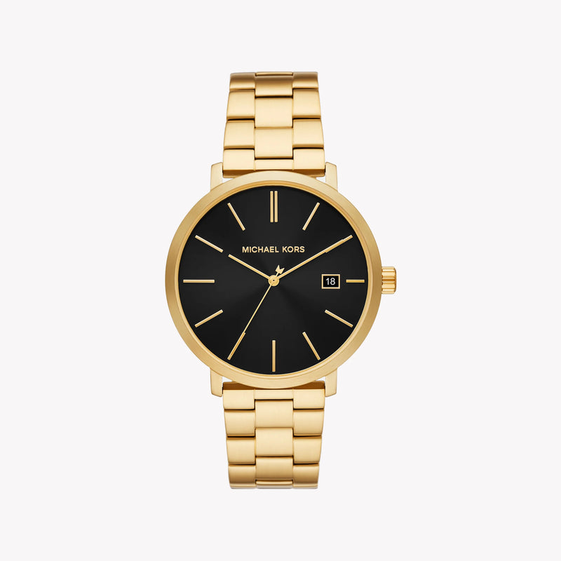 Michael Kors Men's Gold Watch, Black Dial | Mk9136 by i-watch