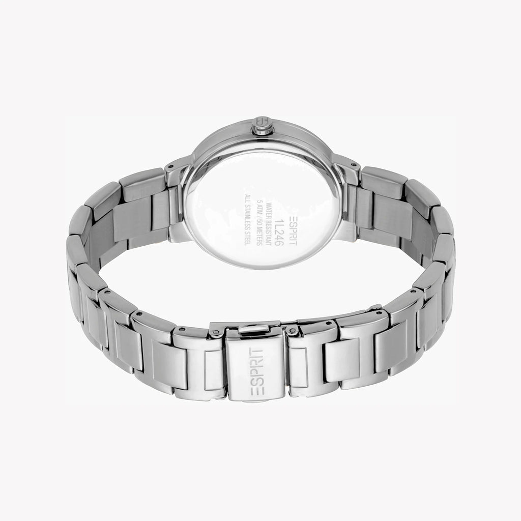 ESPRIT Women's Watch with Silver Stainless Steel Case and Silver Stainless Steel Band-i-Watch-4