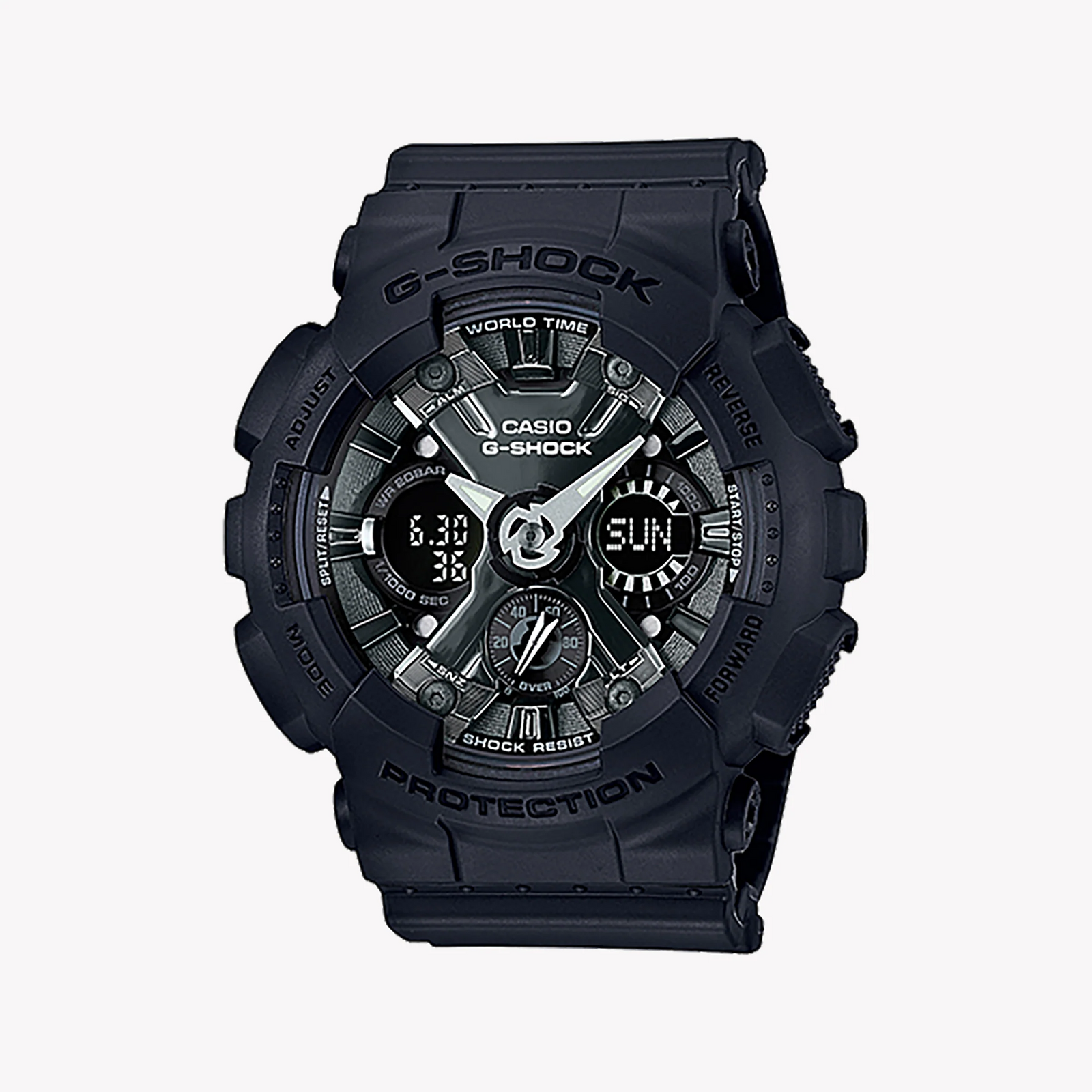 Casio G-Shock Gma-S120mf-1adr Black Urban Sport - Women's Adventure Timepiece by i-watch