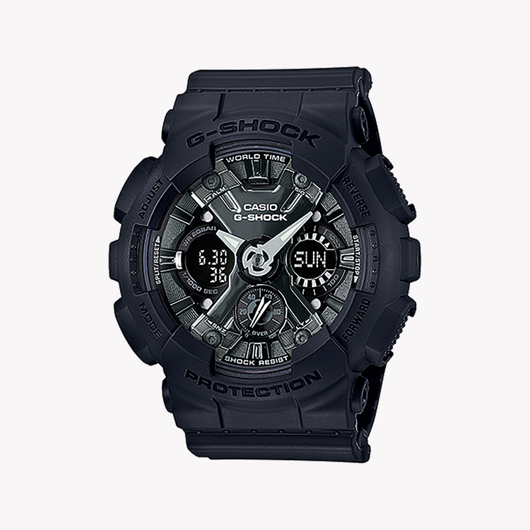 CASIO G-SHOCK GMA-S120MF-1ADR BLACK URBAN SPORT - WOMEN'S ADVENTURE TIMEPIECE