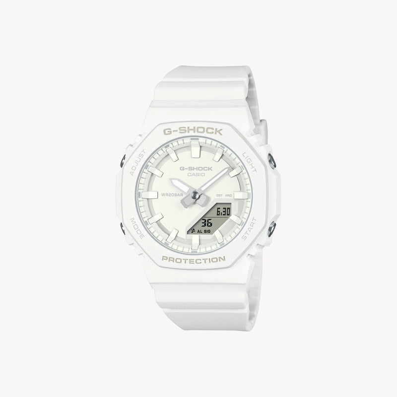 Casio G-Shock Men's White Resin Watch, White Dial | Gma-P2100-7aer by i-watch