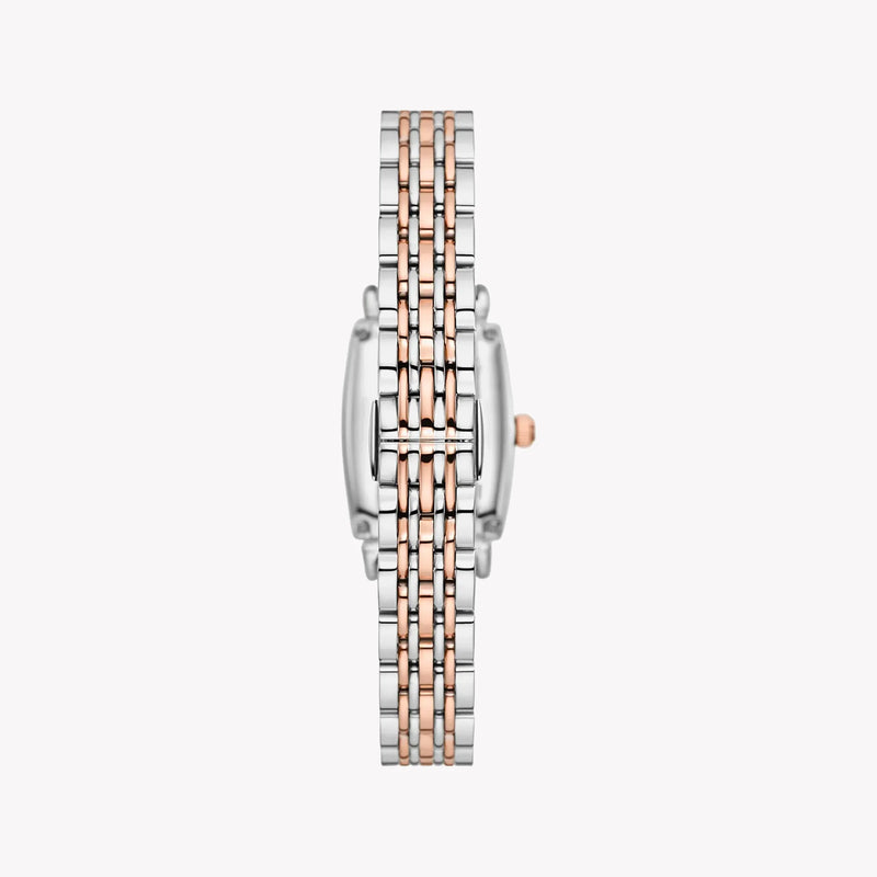 Emporio Armani Women's Silver & Rose Gold Watch, Stainless Steel | Ar11519 by i-watch
