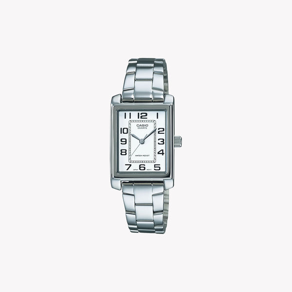 Refined Elegance Women's Silver Stainless Steel Watch | Ltp-1234pd-7be by i-watch