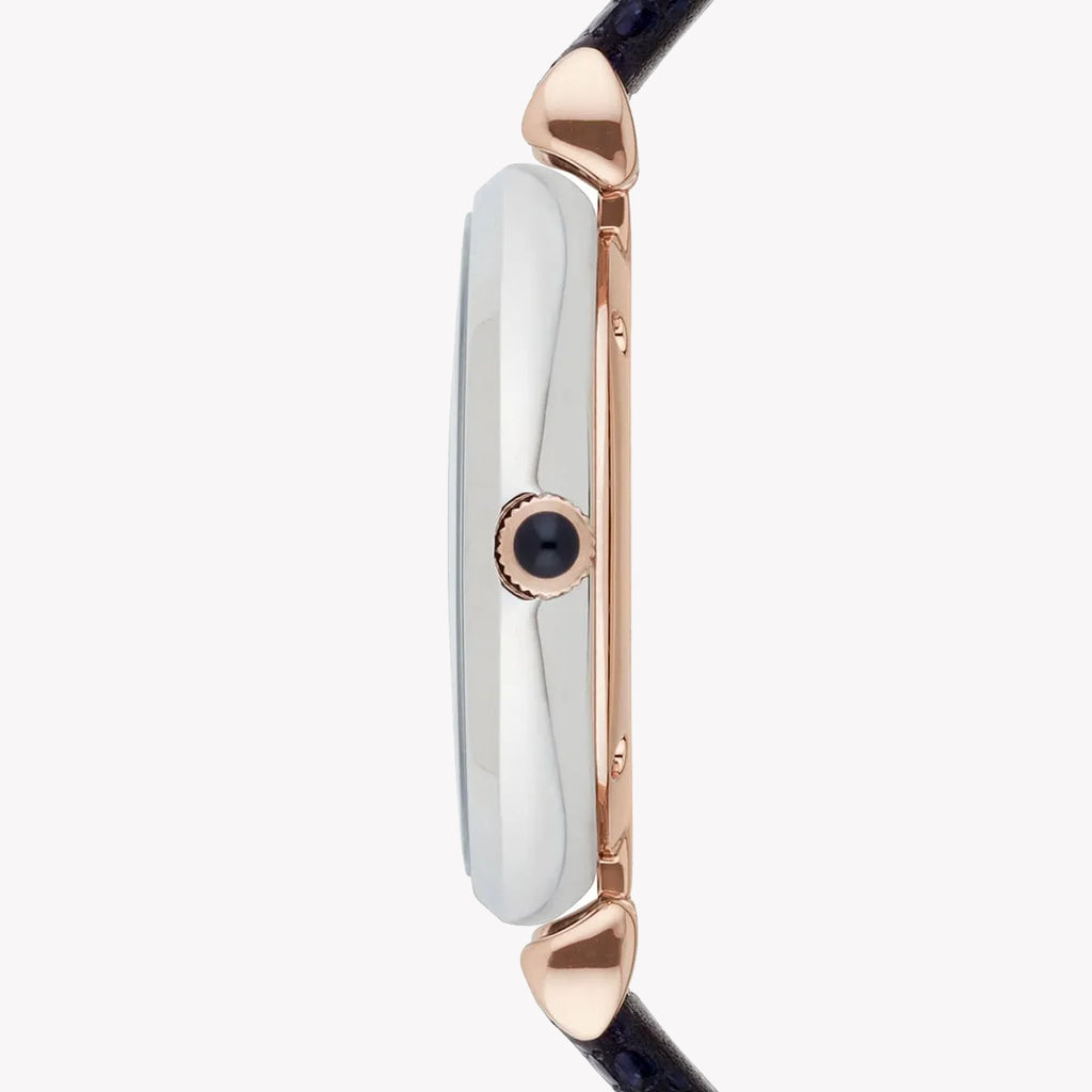 Emporio Armani AR1989 - Chic Timepiece with Blue Leather Band-i-Watch-2